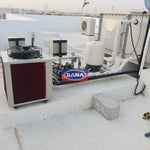 Dana branded water chiller unit installed on a rooftop
