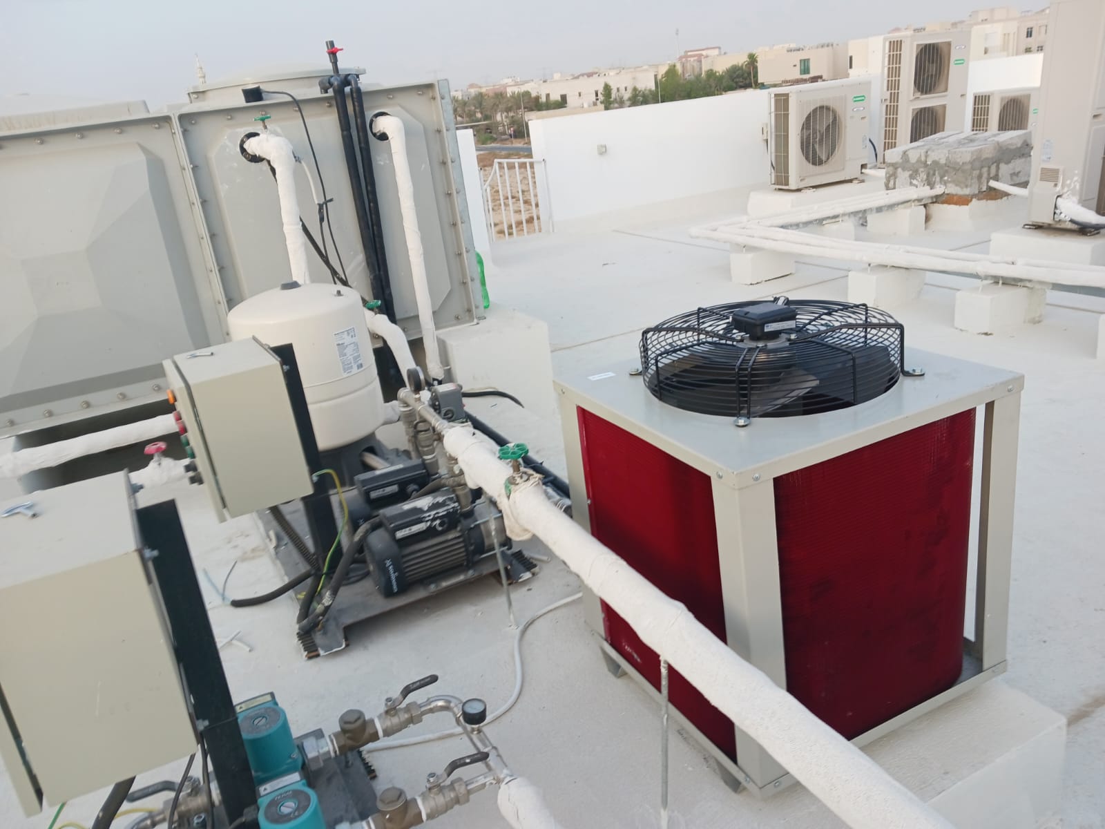 3 Ton Industrial Air Cooled Water Chillers Manufactured In UAE - DC3000