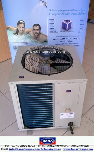 3 Ton Industrial Air Cooled Water Chillers Manufactured In UAE - DC3000
